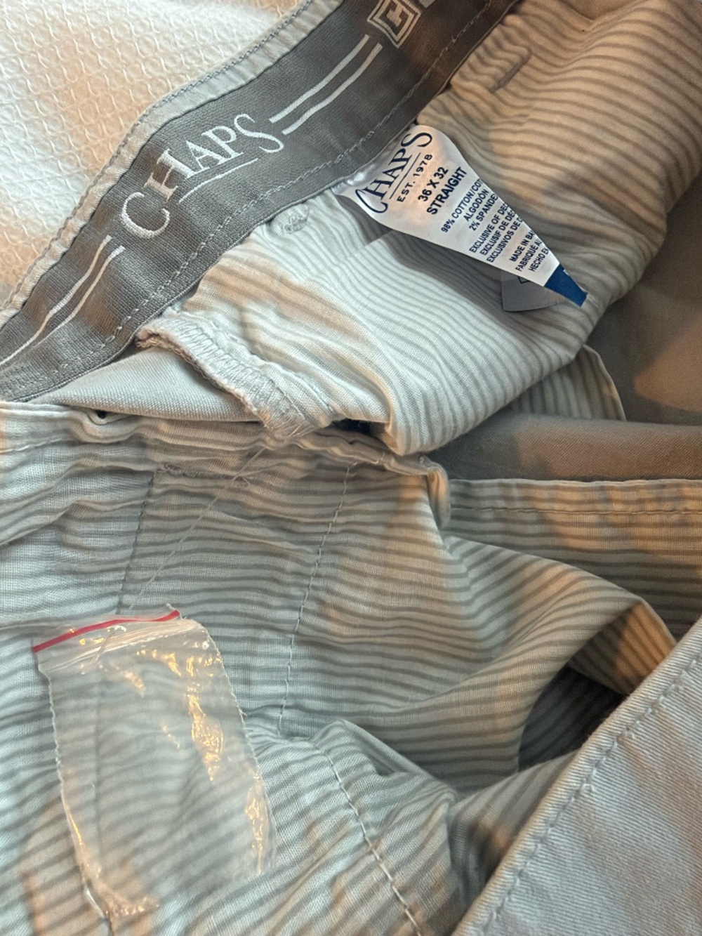 Gray Chaps Khaki / Chinos 36x32
